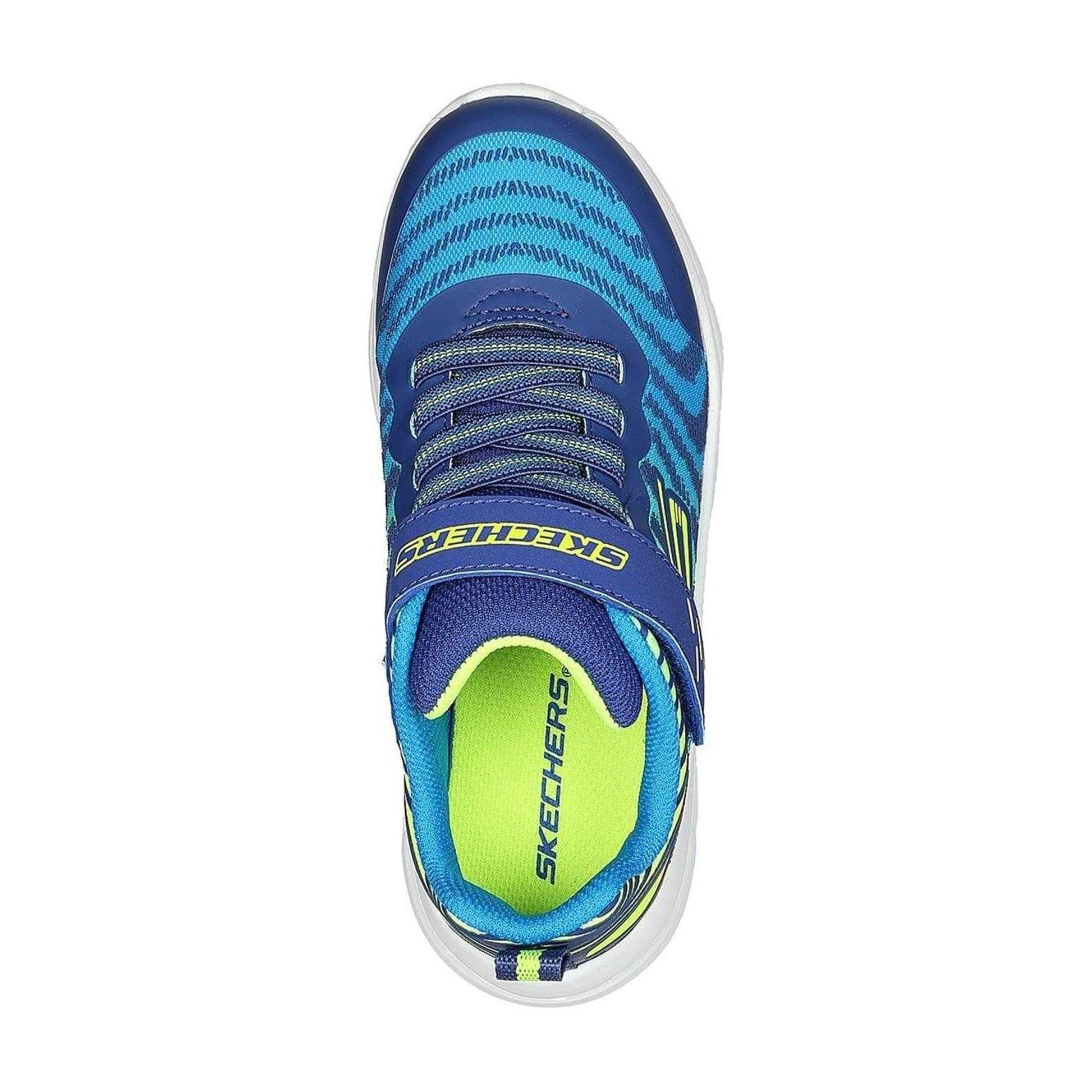 Blue - Side - Skechers Boys Go Run 650 Trainers