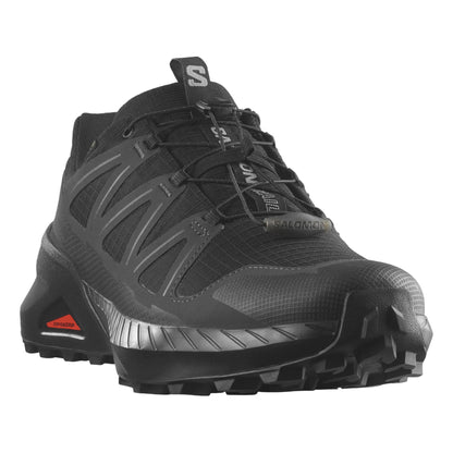 Black - Side - Salomon Mens Speedcross GORE-TEX Hiking Shoes