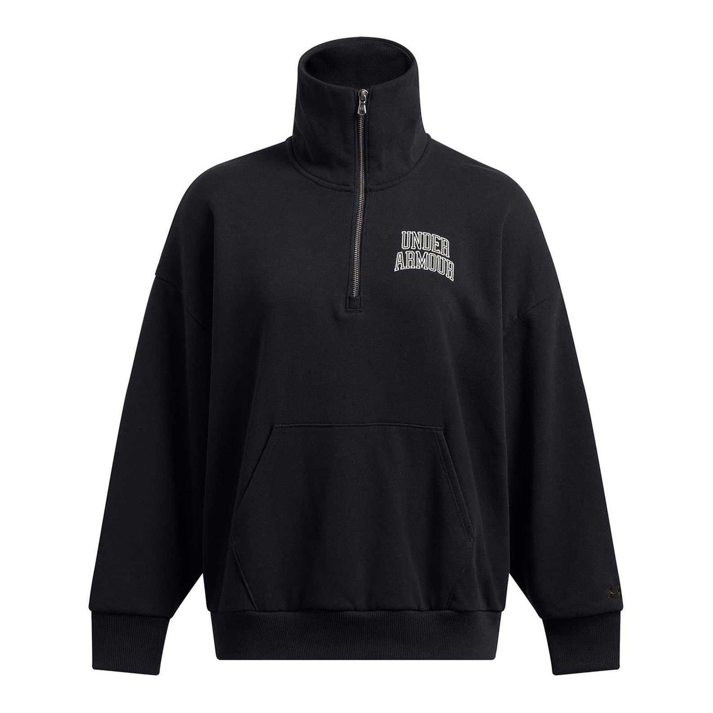 Black - Front - Under Armour Womens-Ladies Icon Sweatshirt
