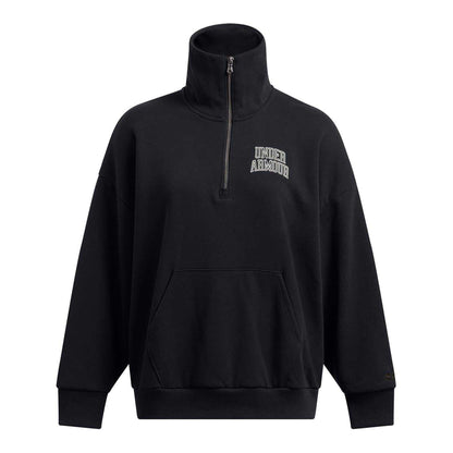 Black - Front - Under Armour Womens-Ladies Icon Sweatshirt
