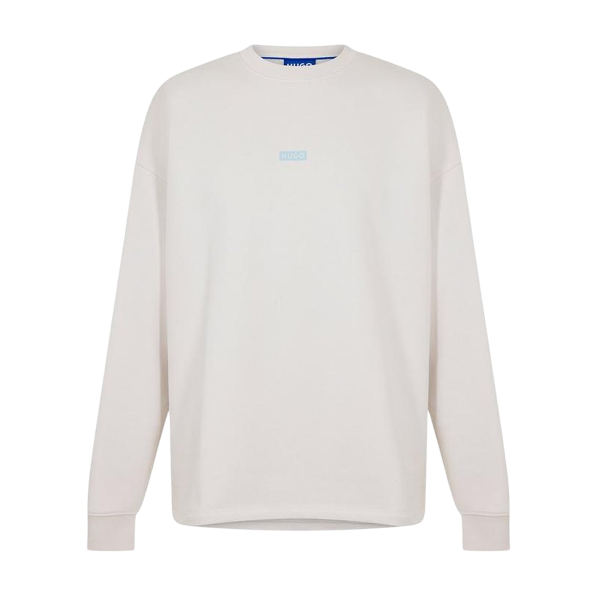 White - Front - Hugo Mens Naviu Back Print Sweatshirt