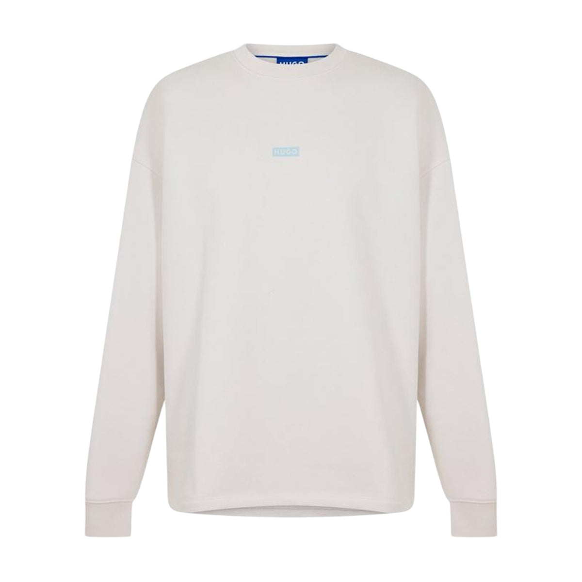 White - Front - Hugo Mens Naviu Back Print Sweatshirt