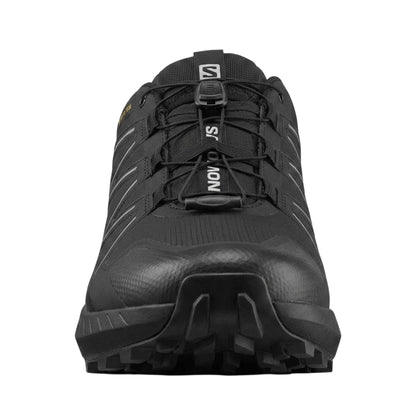 Black - Back - Salomon Womens-Ladies Peak GORE-TEX Running Shoes