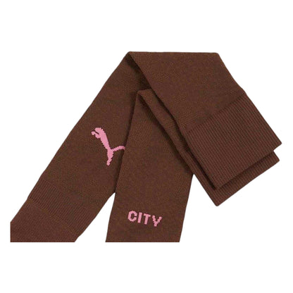 Brown - Back - Manchester City FC Unisex Adult City Goalkeeper Socks