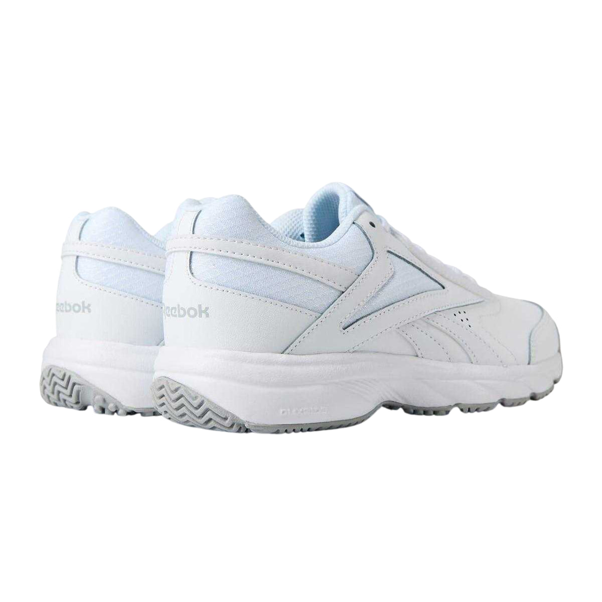White - Back - Reebok Womens-Ladies 4.0 Leather Cushioned Trainers