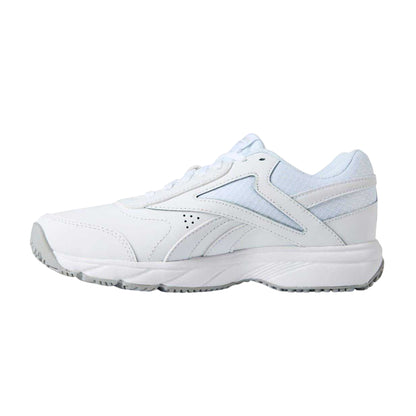 White - Side - Reebok Womens-Ladies 4.0 Leather Cushioned Trainers