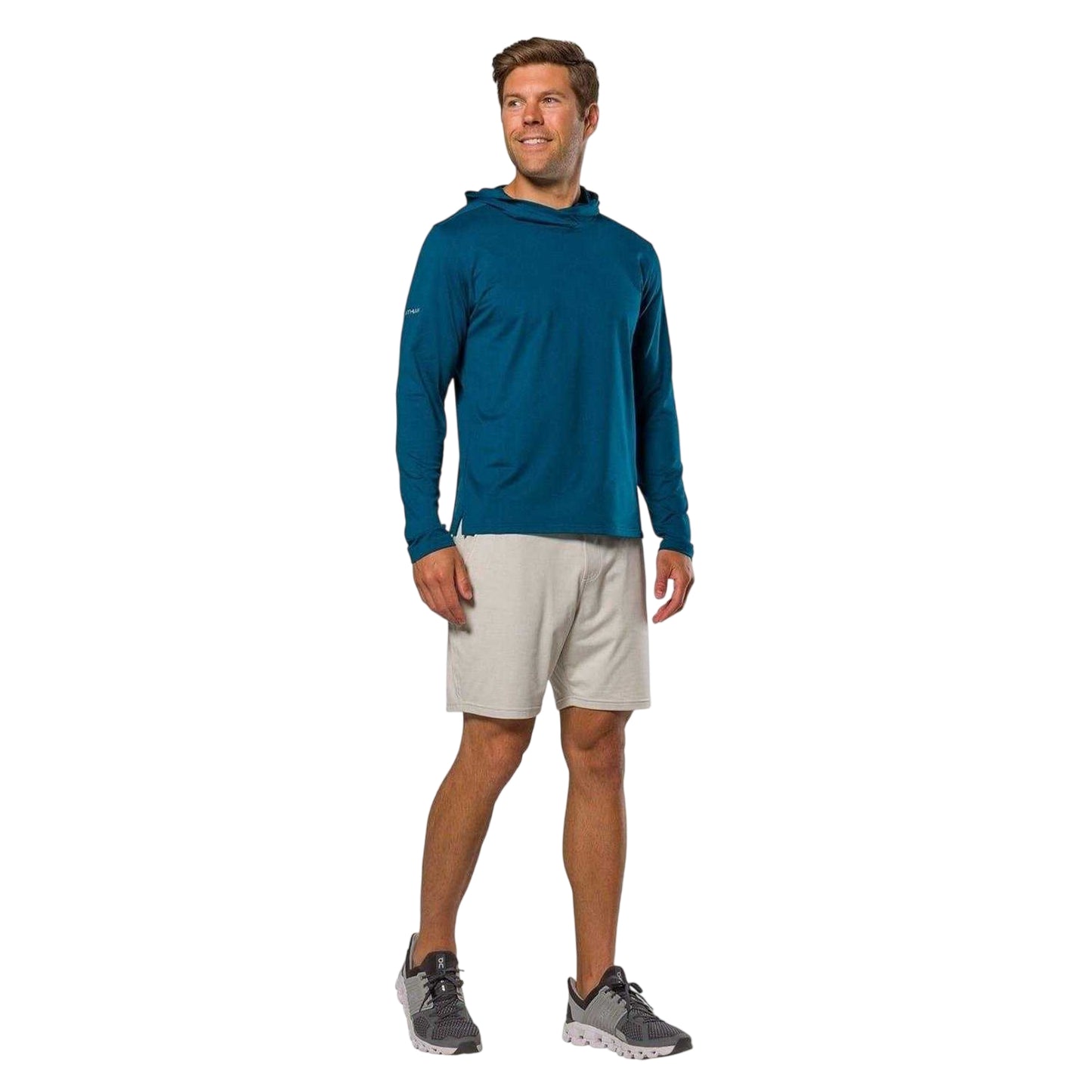 Sailor Blue - Side - Nathan Mens 365 Regular Hoodie