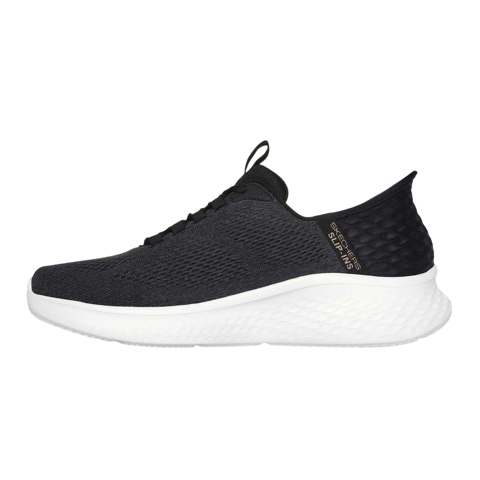 Black - Back - Skechers Mens Skech-Lite Pro Primebase Slip-In Trainers