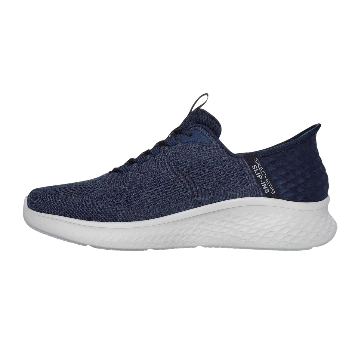 Navy - Back - Skechers Mens Skech-Lite Pro Primebase Slip-In Trainers