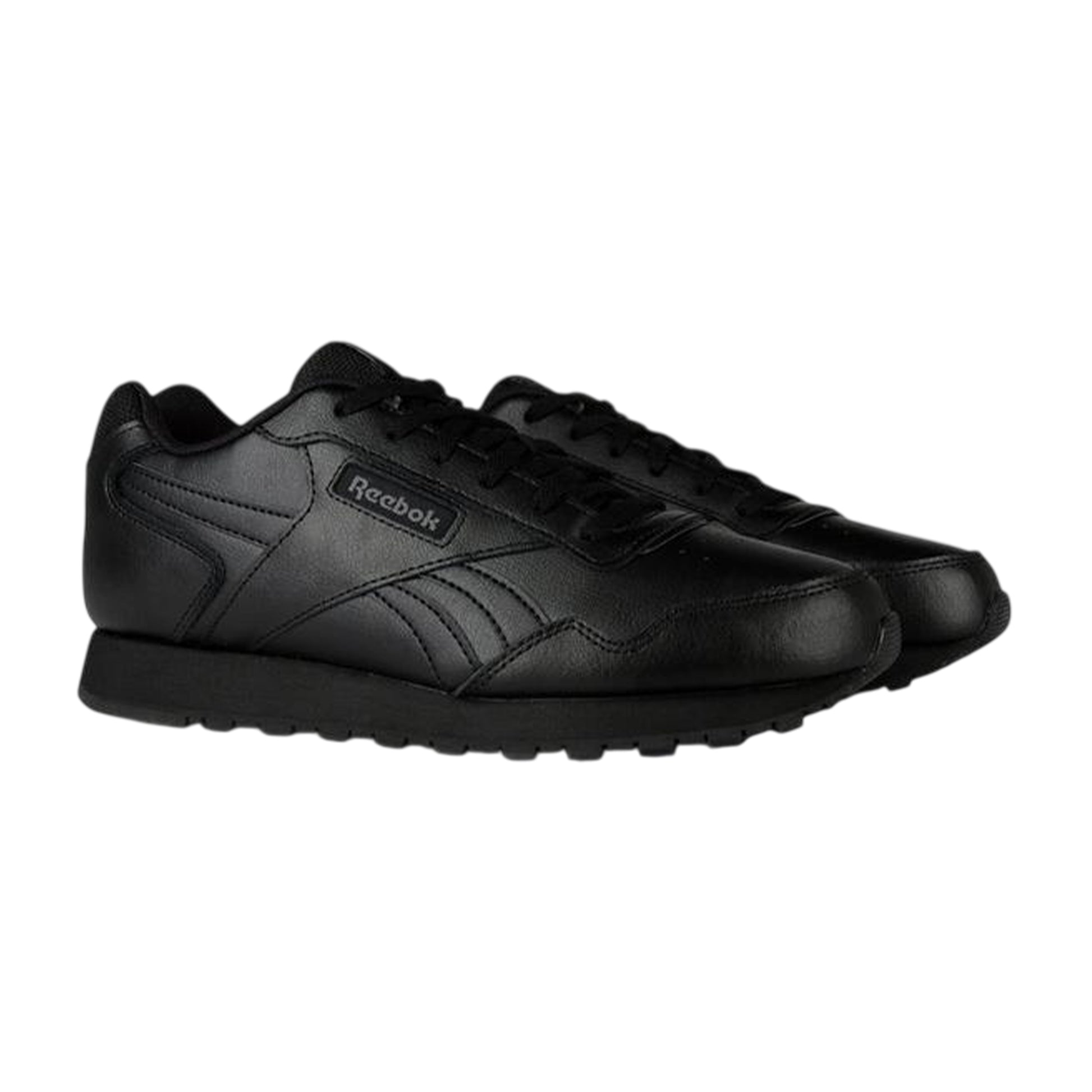Black - Lifestyle - Reebok Womens-Ladies Royal Glide Leather Trainers