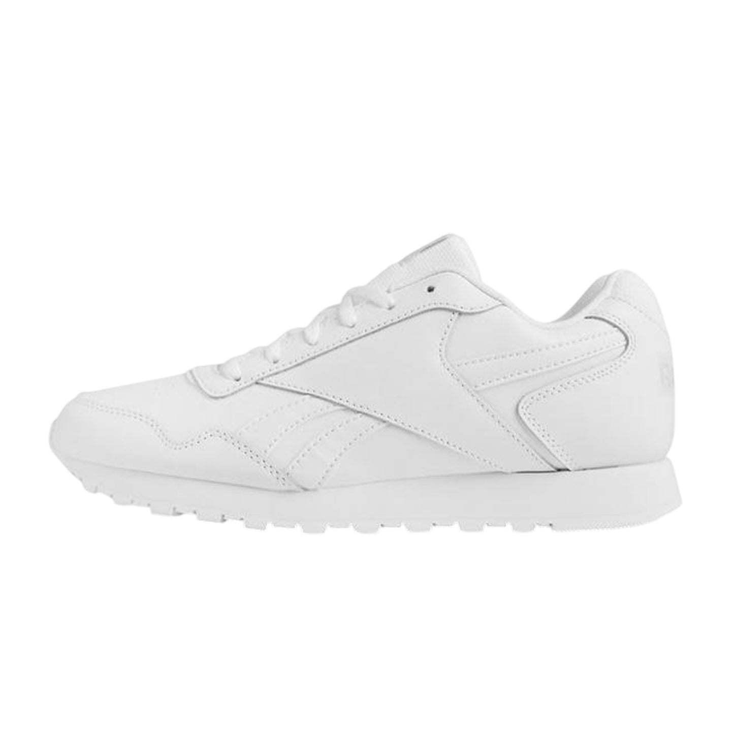 White - Side - Reebok Womens-Ladies Royal Glide Leather Trainers
