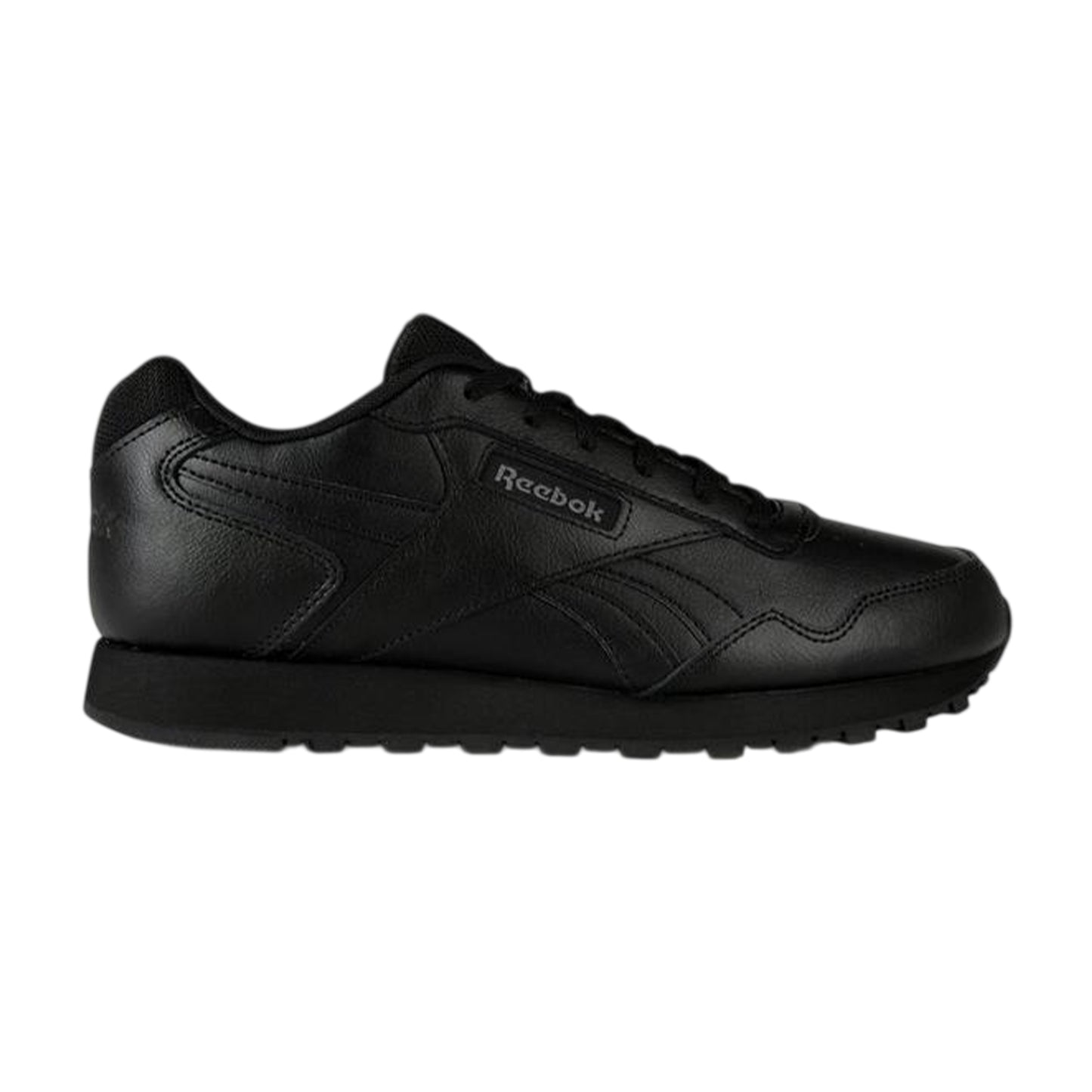 Black - Front - Reebok Womens-Ladies Royal Glide Leather Trainers