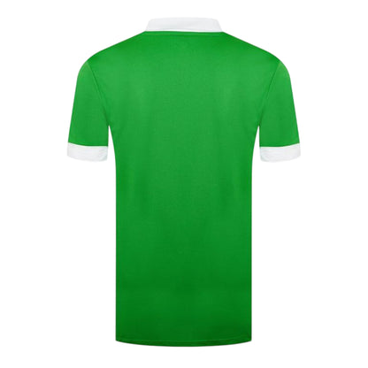 Emerald Green-White - Back - Umbro Mens V Neck Regular Short-Sleeved T-Shirt
