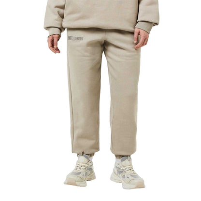Stone - Side - Pangaia Womens-Ladies Cuffed Jogging Bottoms