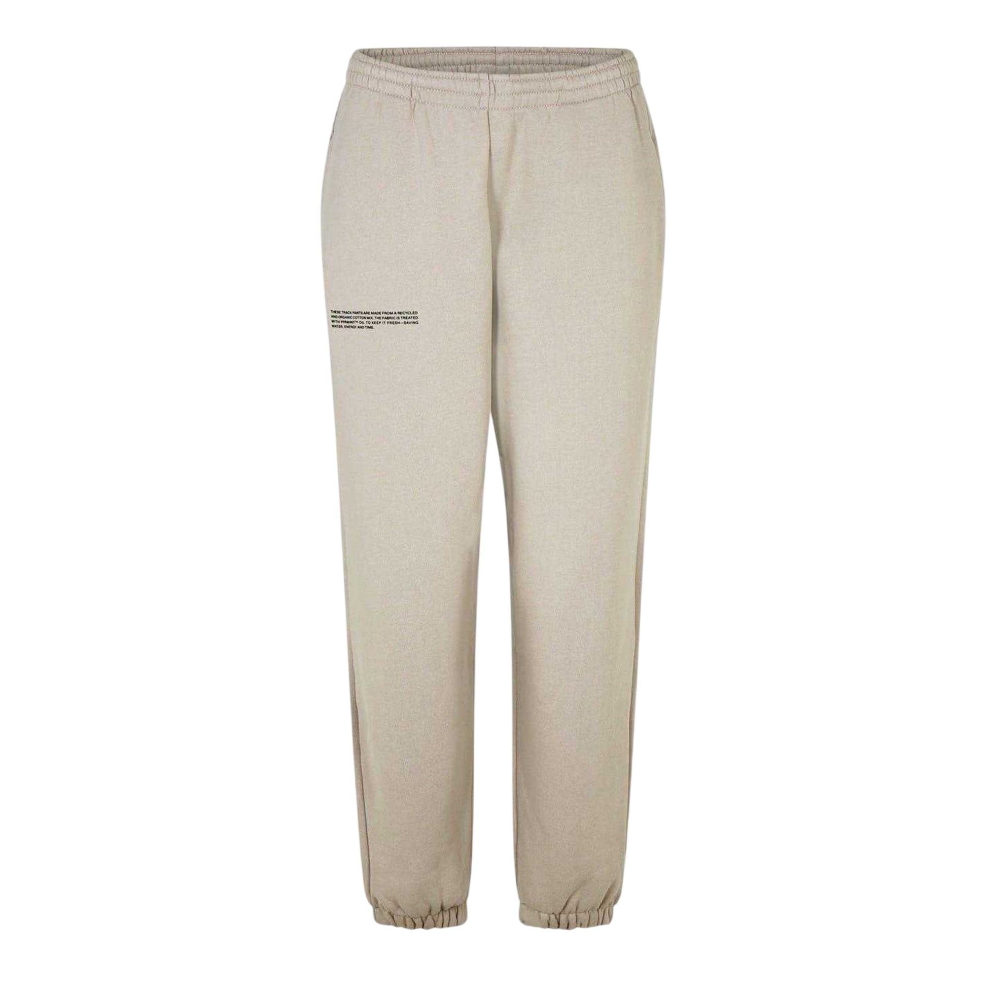 Stone - Front - Pangaia Womens-Ladies Cuffed Jogging Bottoms