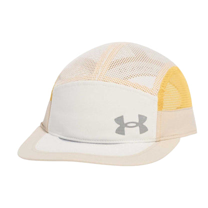 Brown - Front - Under Armour Unisex Adult Launch Running Camper Cap