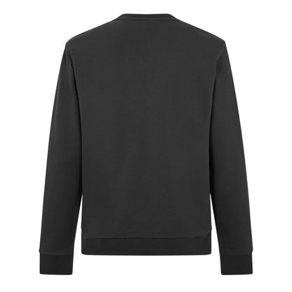 Black - Back - Boss Mens Stitch Crew Neck Sweatshirt