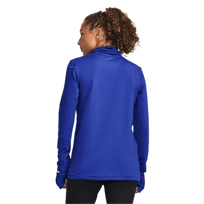 Team Royal Blue - Back - Nike Womens-Ladies Turtle Neck Regular Long-Sleeved T-Shirt