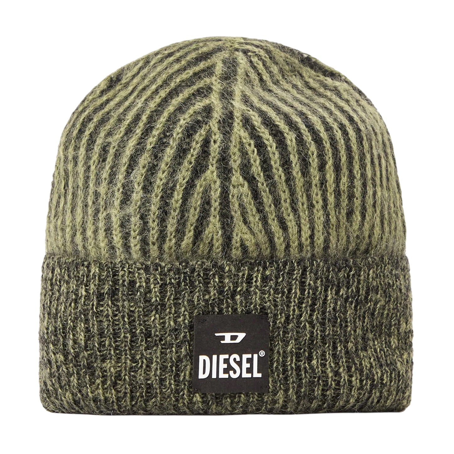 Beech - Front - Diesel Unisex Adult Edro Mohr Wordmark Logo Beanie