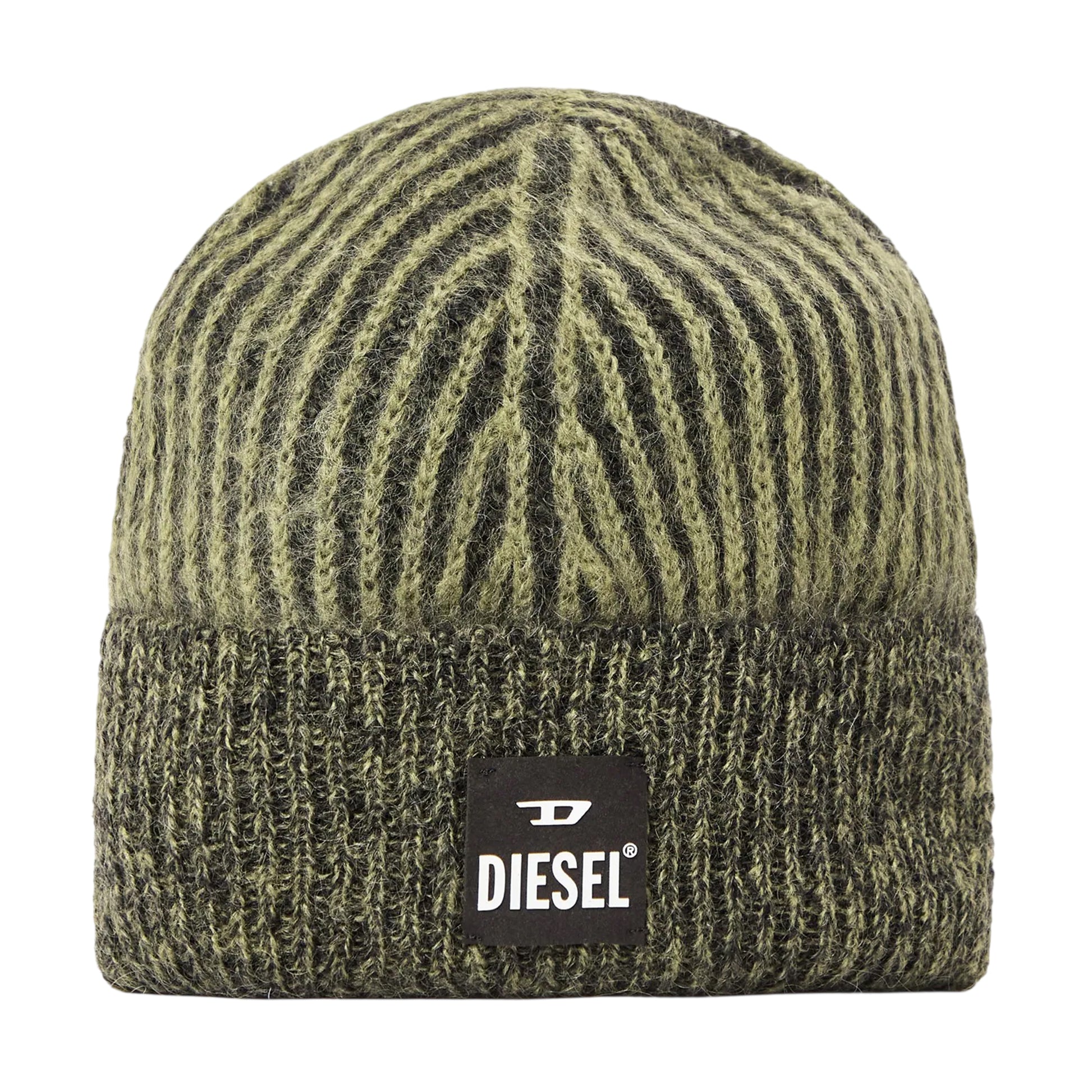 Beech - Front - Diesel Unisex Adult Edro Mohr Wordmark Logo Beanie
