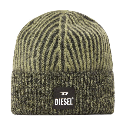 Beech - Front - Diesel Unisex Adult Edro Mohr Wordmark Logo Beanie