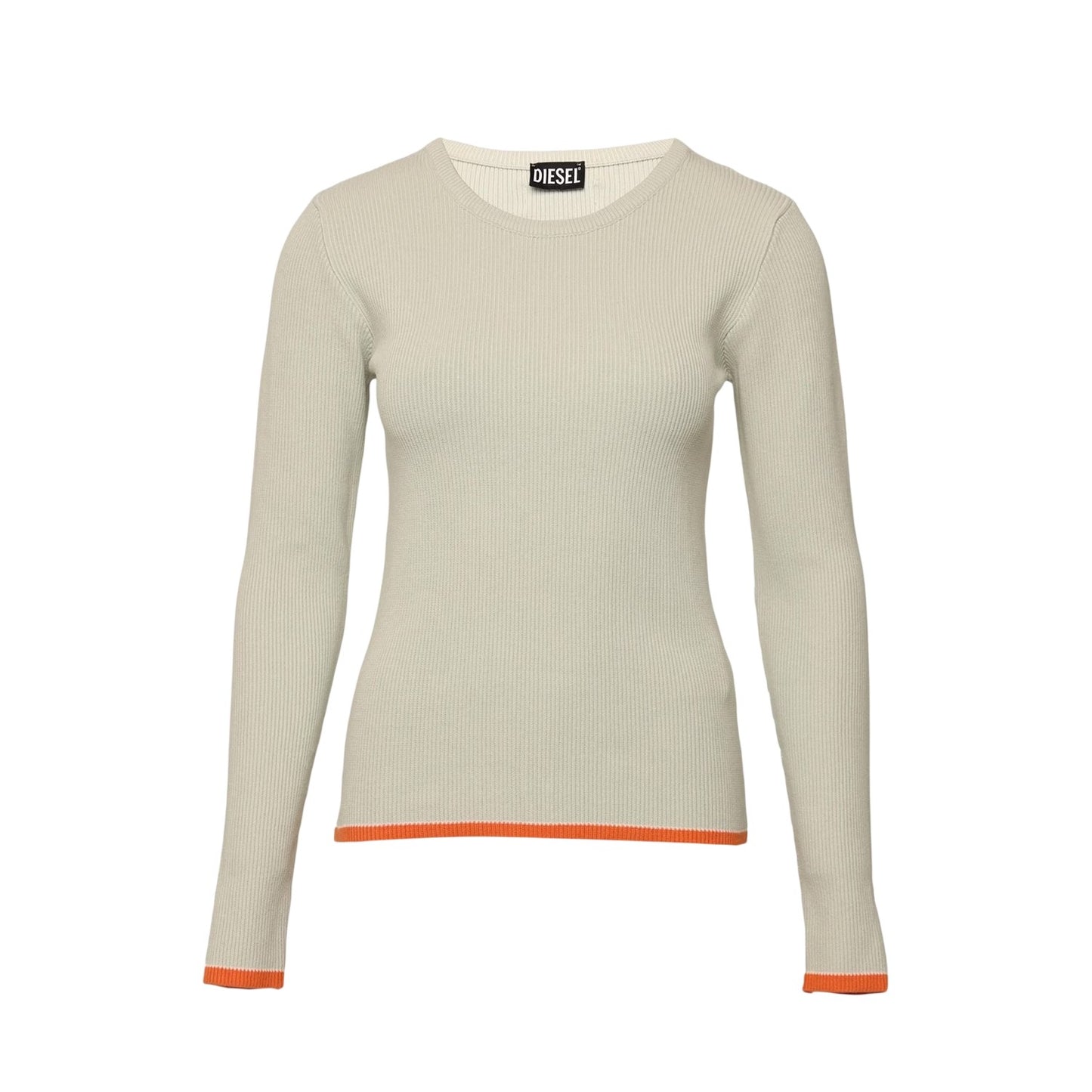 Grey - Front - Diesel Womens-Ladies Arinne Slim Sweatshirt