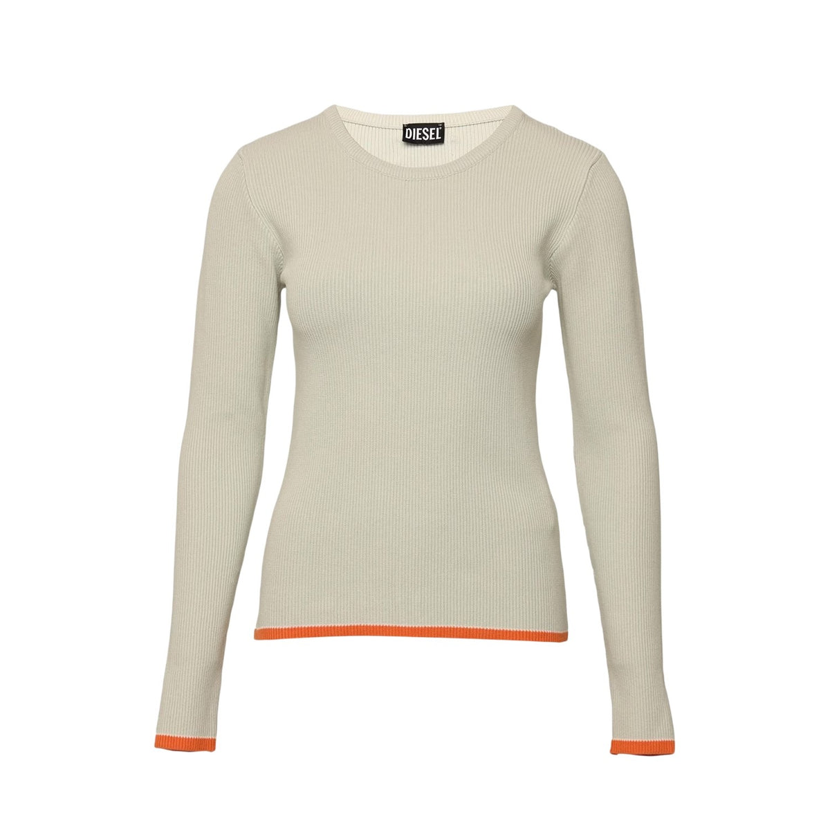 Grey - Front - Diesel Womens-Ladies Arinne Slim Sweatshirt