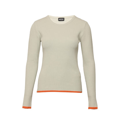 Grey - Front - Diesel Womens-Ladies Arinne Slim Sweatshirt
