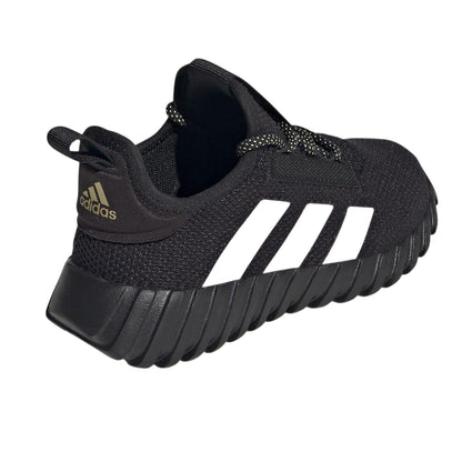 Black-White - Back - Adidas Childrens-Kids Kaptir 2.0 Logo Trainers
