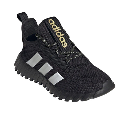 Black-White - Lifestyle - Adidas Childrens-Kids Kaptir 2.0 Logo Trainers
