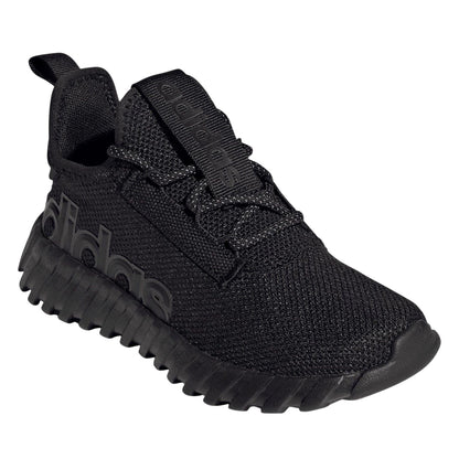 Black - Lifestyle - Adidas Childrens-Kids Kaptir 2.0 Logo Trainers