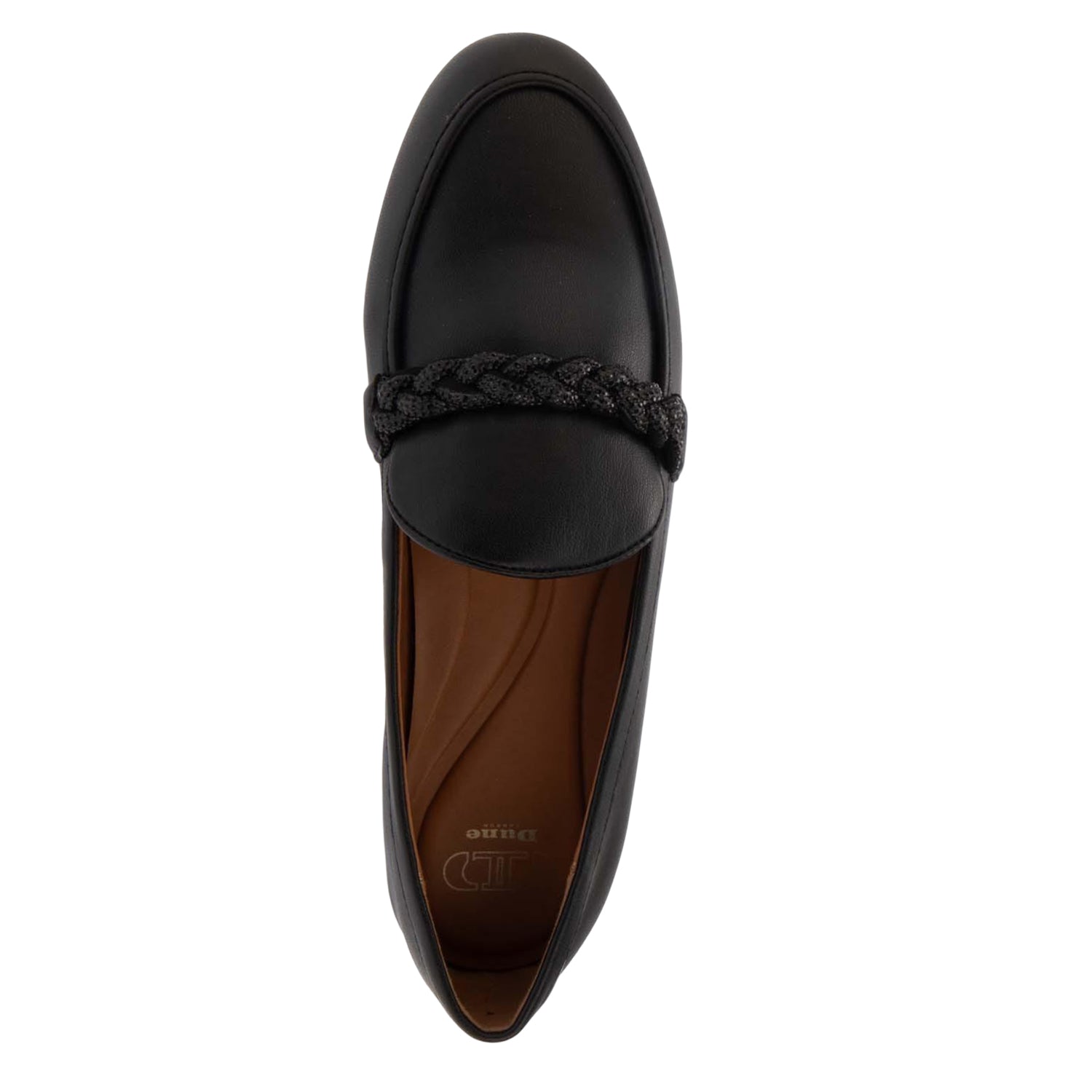 Black - Pack Shot - Dune London Womens-Ladies Giulietta Loafers