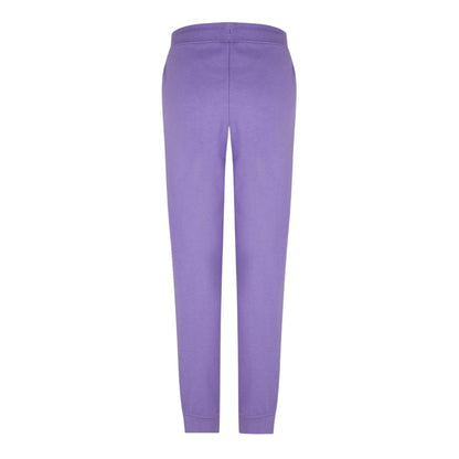 Purple - Back - Hugo Womens-Ladies Logo Jogging Bottoms