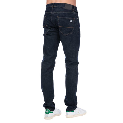 Denim - Back - Weekend Offender Mens Tapered Jeans