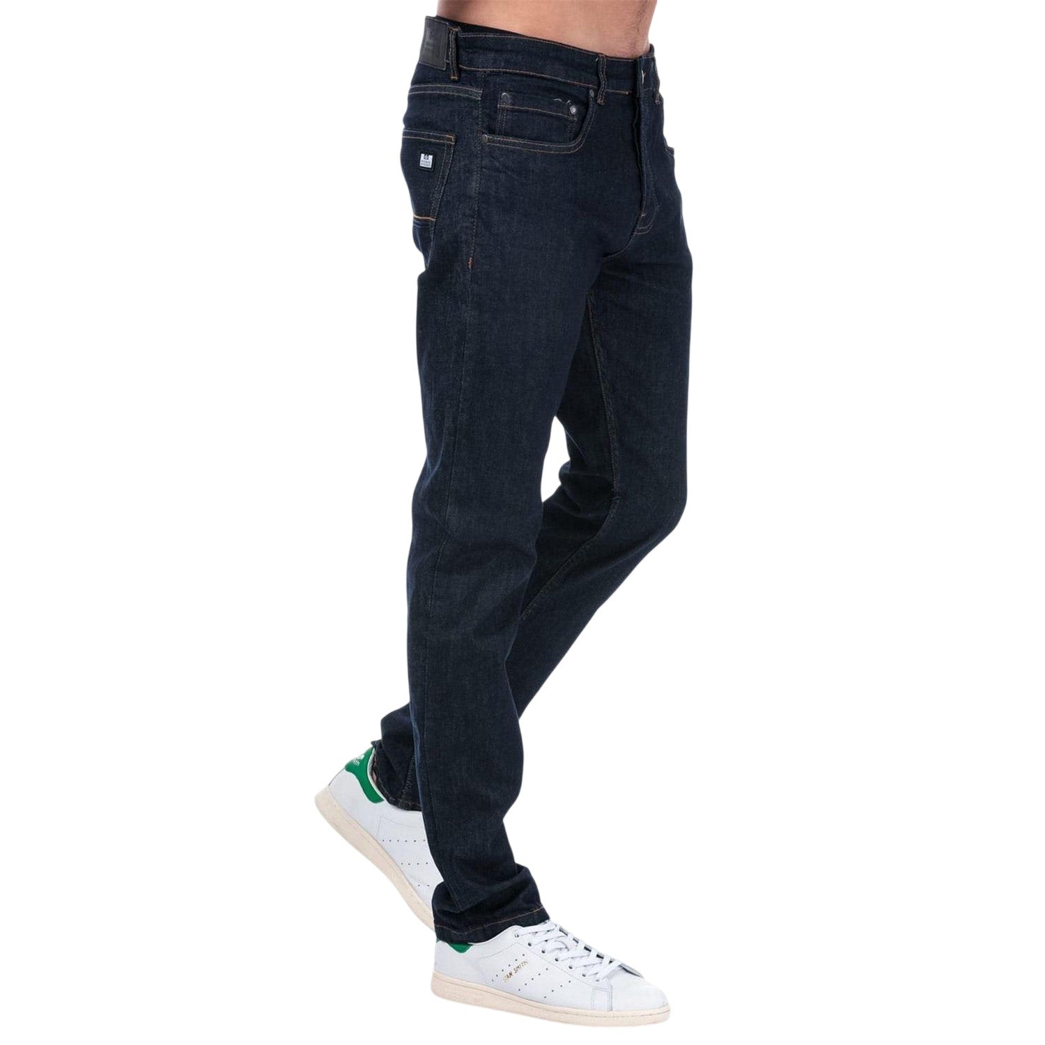 Denim - Side - Weekend Offender Mens Tapered Jeans