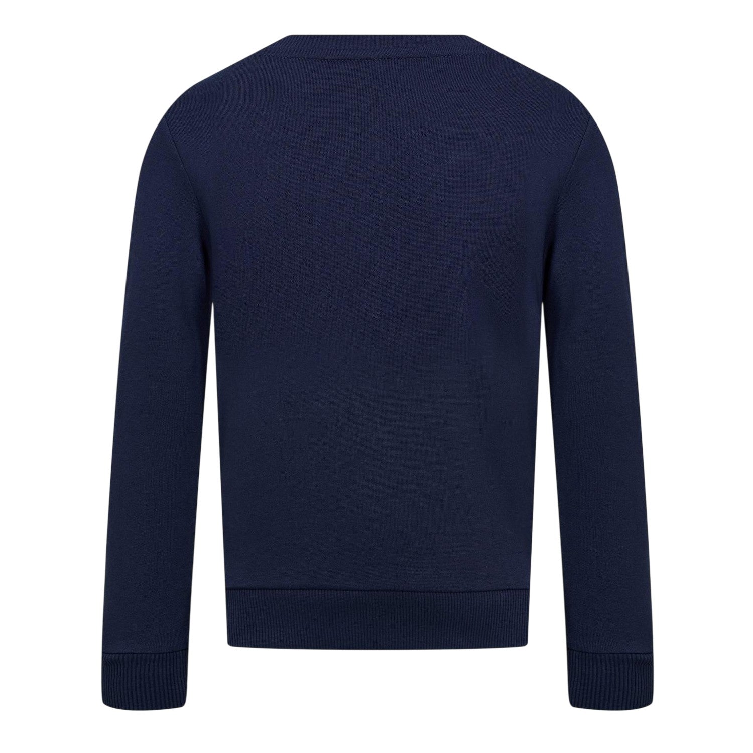 Navy - Back - Boss Childrens-Kids Regular Sweatshirt