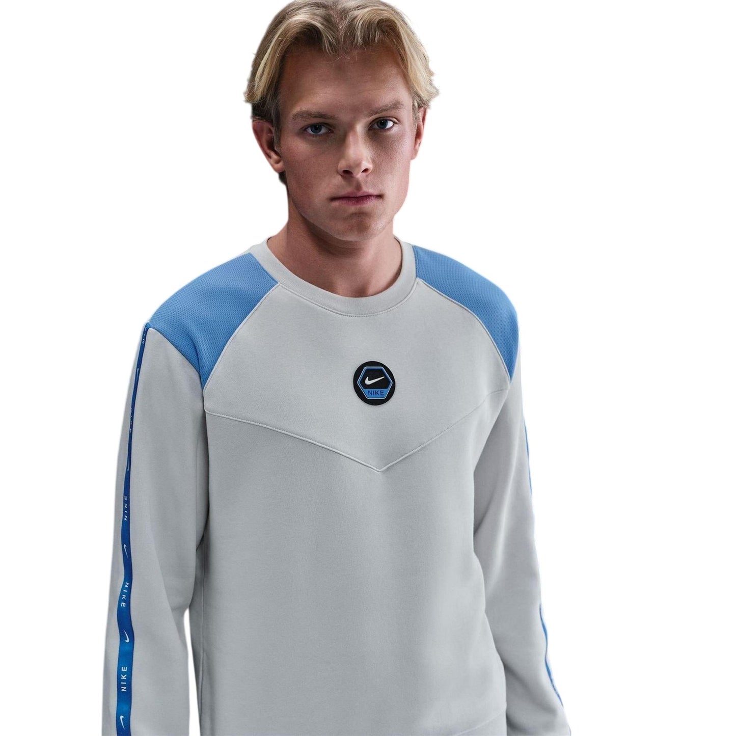 Photon Dust - Front - Nike Mens Crew Neck Regular Raglan Sweatshirt