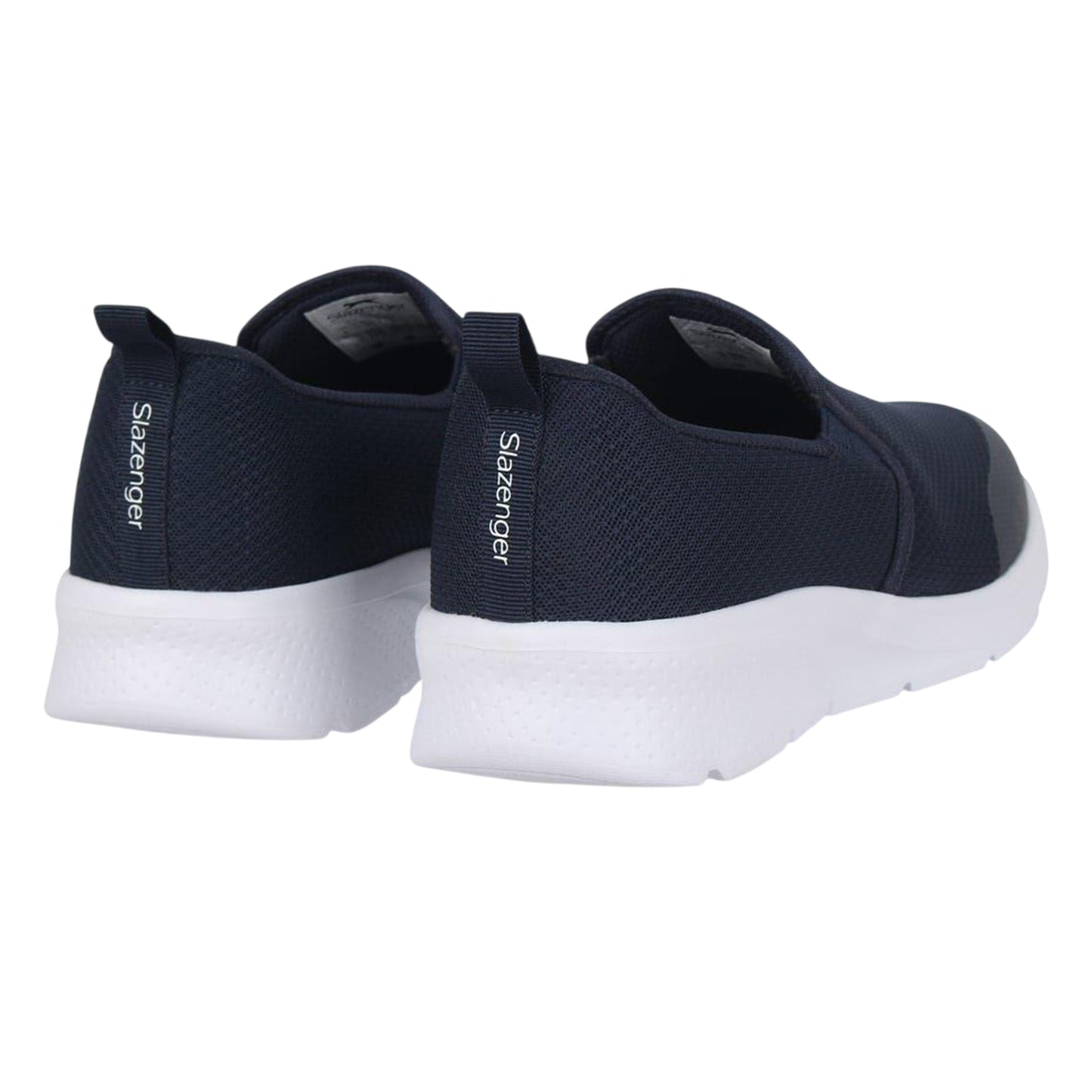 Navy - Back - Slazenger Mens Zeal Slip-on Shoes