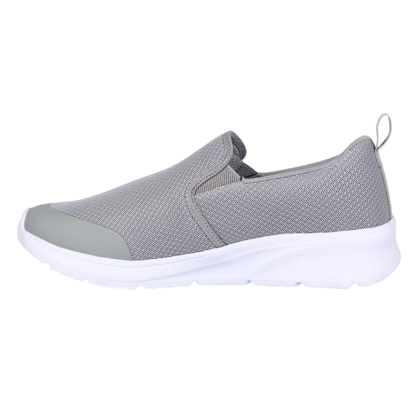 Grey-White - Front - Slazenger Mens Zeal Slip-on Shoes