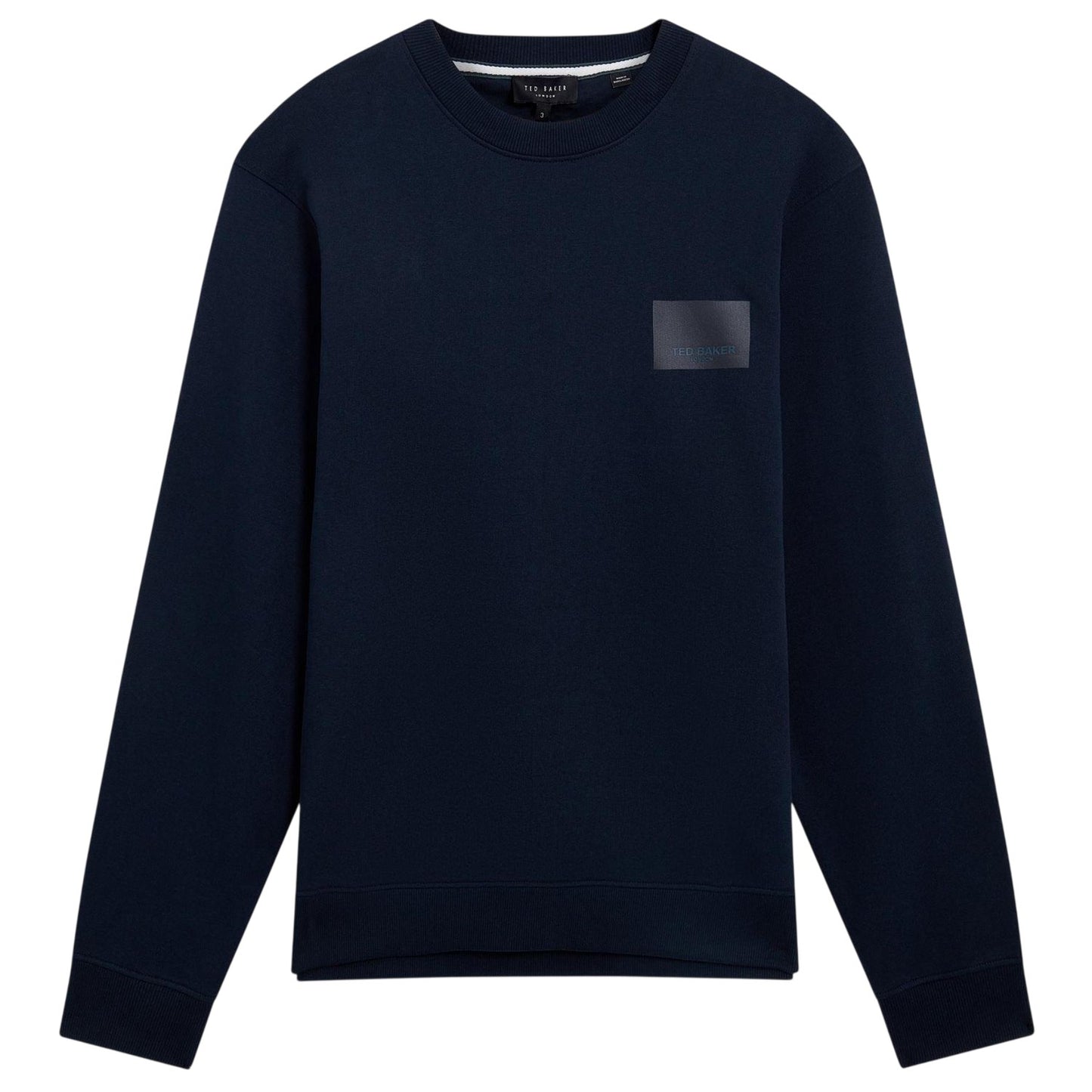 Navy - Front - Ted Baker Mens Cotton Sweatshirt