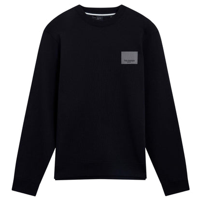 Black - Front - Ted Baker Mens Cotton Sweatshirt