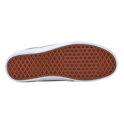 Black-White - Back - Vans Mens Calderone Suede Trainers