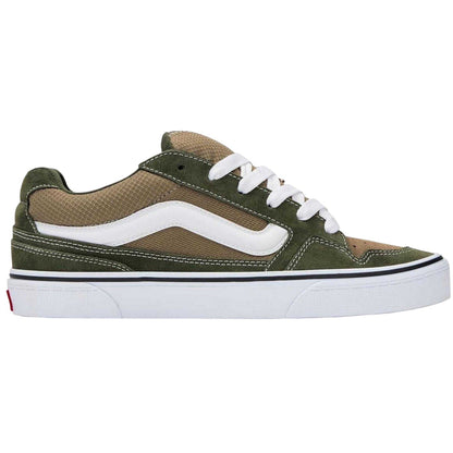 Grape Leaf - Front - Vans Mens Calderone Suede Trainers