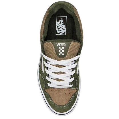 Grape Leaf - Back - Vans Mens Calderone Suede Trainers