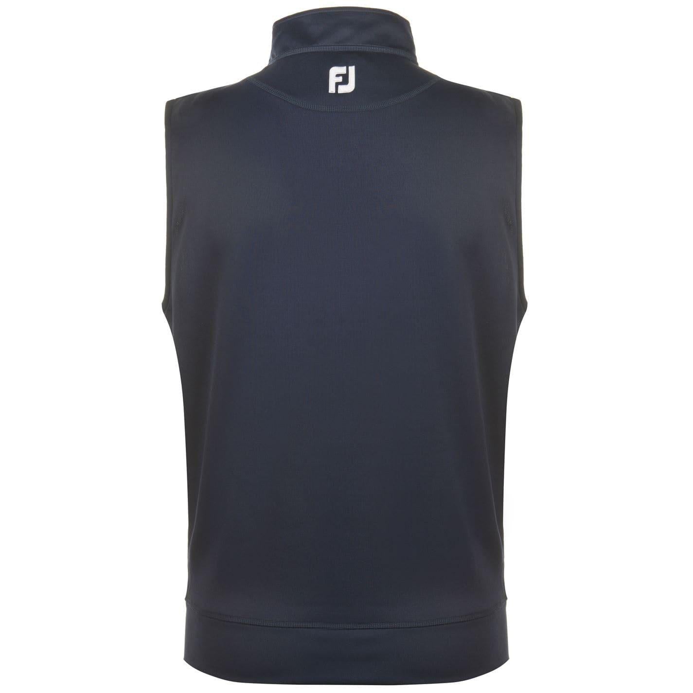 Navy - Back - FootJoy Mens Chill Out Vest Top