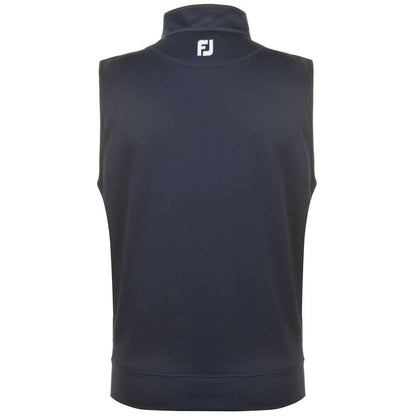 Navy - Back - FootJoy Mens Chill Out Vest Top
