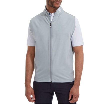 Grey - Side - FootJoy Mens Chill Out Vest Top