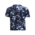 Midnight Navy-White-Blue - Back - Under Armour Womens-Ladies Run Trail T-Shirt