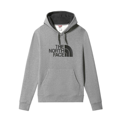 Mid Grey - Front - The North Face Mens Drew Pull Over Hoodie