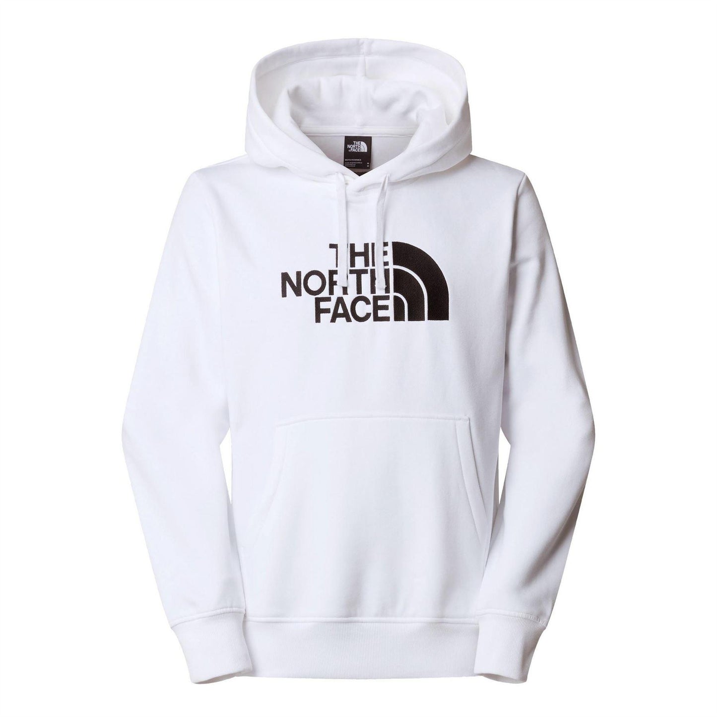White-Black - Front - The North Face Mens Drew Pull Over Hoodie